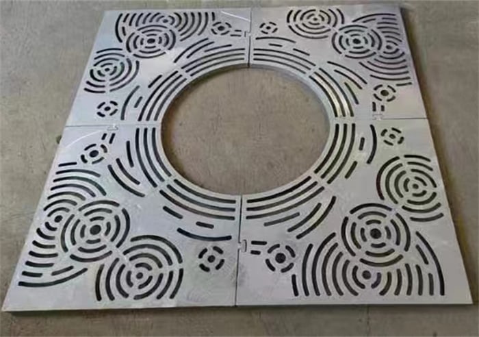 铸铁树围井盖