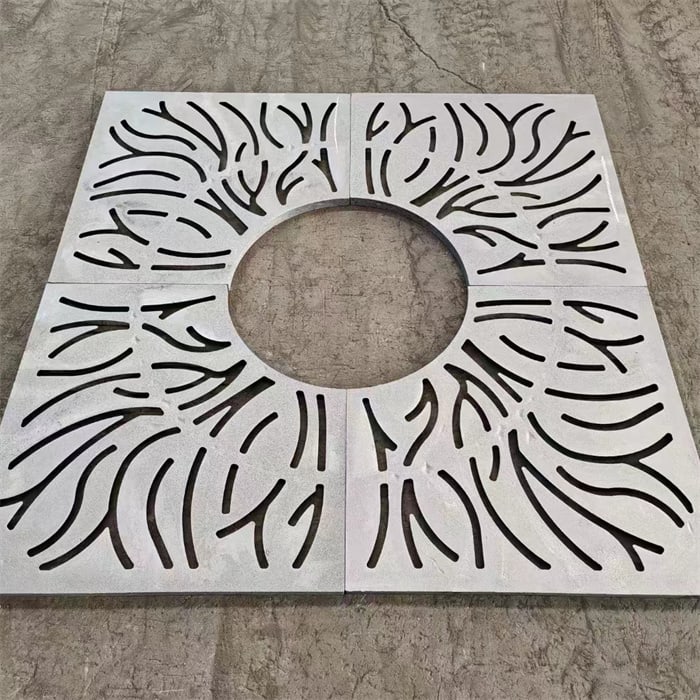 铸铁树围井盖